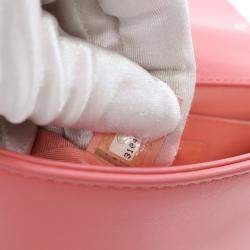 Chanel Giant Crystal CC Mini Pink Lambskin Flap Bag