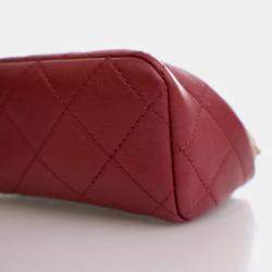 Chanel Micro Red Lambskin My Crush Bag