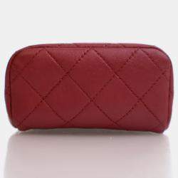 Chanel Micro Red Lambskin My Crush Bag
