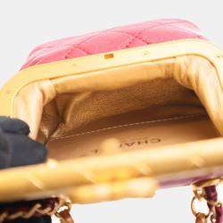 Chanel Micro Red Lambskin My Crush Bag
