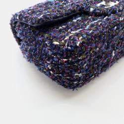 Chanel Mini Multicolor Tweed Rectangular Flap Bag