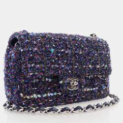 Chanel Mini Multicolor Tweed Rectangular Flap Bag