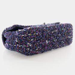 Chanel Mini Multicolor Tweed Rectangular Flap Bag