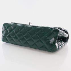 Chanel Green Patent 2.55 Reissue Flap Bag 225