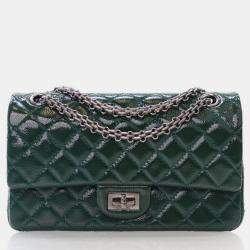 Chanel Green Patent 2.55 Reissue Flap Bag 225