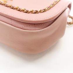 Chanel Mini Pink Caviar Charm Bag