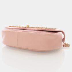 Chanel Mini Pink Caviar Charm Bag