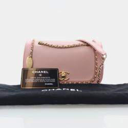 Chanel Mini Pink Caviar Charm Bag
