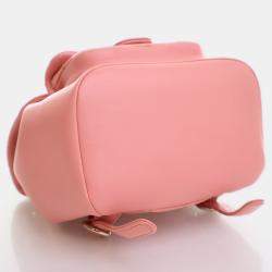 Chanel Small Pink Lambskin Duma Backpack