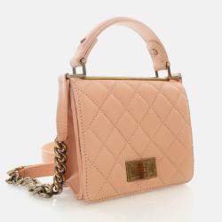 Chanel Rita Small Calfskin Top Handle Flap Bag