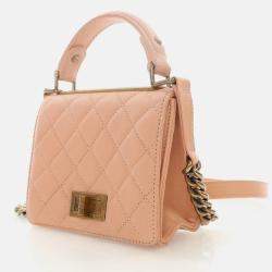 Chanel Rita Small Calfskin Top Handle Flap Bag