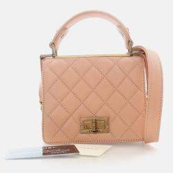 Chanel Rita Small Calfskin Top Handle Flap Bag