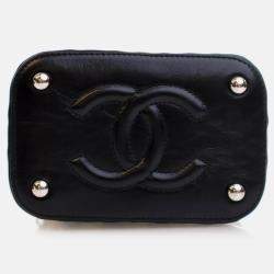 Chanel Take Away Small Black Calfskin Vanity Case