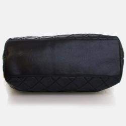 Pre Owned Chanel Reissue Black Caviar Messenger Flap Bag