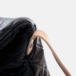 Pre Owned Chanel Reissue Black Caviar Messenger Flap Bag