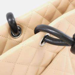 Chanel Cambon Line Beige/Black Handbag
