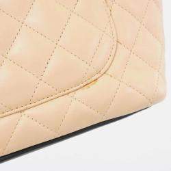 Chanel Cambon Line Beige/Black Handbag
