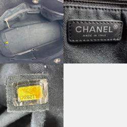 Chanel Timeless CC Black Leather Shoulder Bag