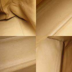 Chanel Kelly Camel Leather Top Handle Bag