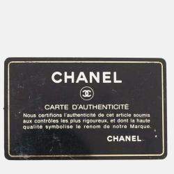 Chanel Written In Chain Red Leather Bowling Bag 