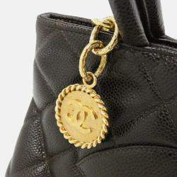 Chanel Medallion Brown Leather Tote Bag