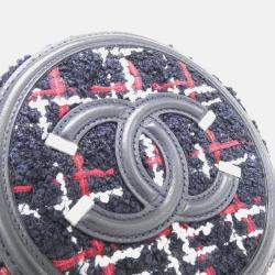Chanel Round Multicolor Tweed Shoulder Bag
