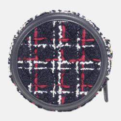 Chanel Round Multicolor Tweed Shoulder Bag