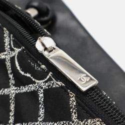 Chanel Essential Rue Cambon Black White Leather Tote Bag
