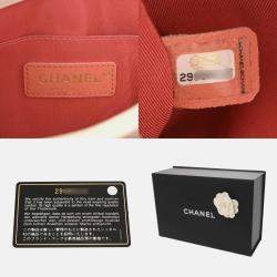 Chanel White Caviar Leather Shoulder Bag