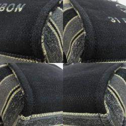Chanel Deauville Black Canvas Tote Bag 