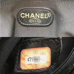 Chanel CC Chain Black Caviar Skin Shoulder Bag 