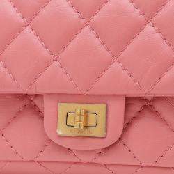 Chanel 2.55 Waist Pouch Body Bag Calfskin Pink