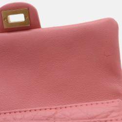 Chanel 2.55 Waist Pouch Body Bag Calfskin Pink