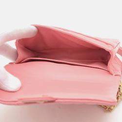 Chanel 2.55 Waist Pouch Body Bag Calfskin Pink