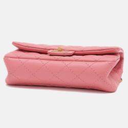 Chanel 2.55 Waist Pouch Body Bag Calfskin Pink