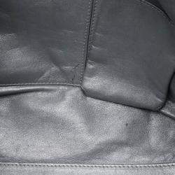 Chanel Luxury Line Coco Mark Chain Tote Bag Shoulder Caviar Skin Leather Black