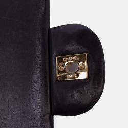 Chanel Black Jumbo Classic Lambskin Double Flap