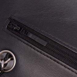 Chanel Black Medium Classic Patent Double Flap