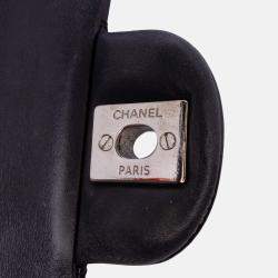 Chanel Black Medium Classic Patent Double Flap