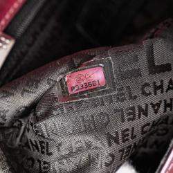 Chanel Purple CC Quilted Iridescent Calfskin Full Single Flap