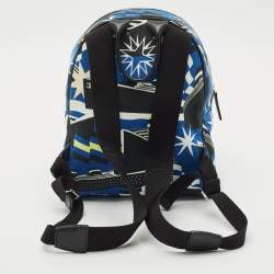 Chanel Blue/Black Canvas Cruise Line Backpack