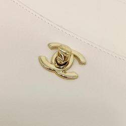 Chanel Beige Leather Neo Medium Bag