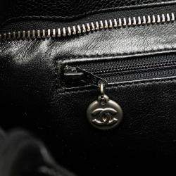 Chanel Black Caviar Medallion Tote