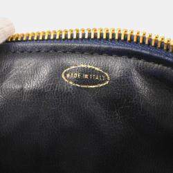 Chanel CC Blue Denim Vanity Handbag