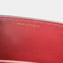 Chanel Flap Medium Black Lambskin Shoulder Bag