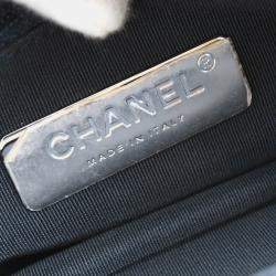 Chanel Mini Navy Lambskin Camera Bag 