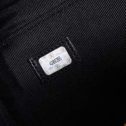Chanel Vintage Timeless Black Calfskin Boston Bag