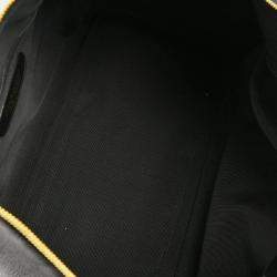 Chanel Vintage Timeless Black Calfskin Boston Bag