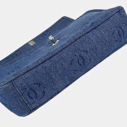 Chanel CC Blue Denim Shoulder Bag