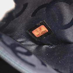 Chanel CC Blue Denim Shoulder Bag